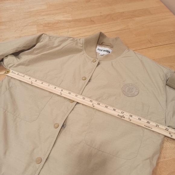 Steve Madden full zip up trank bomber Jacket. Size small - Picture 11 of 15